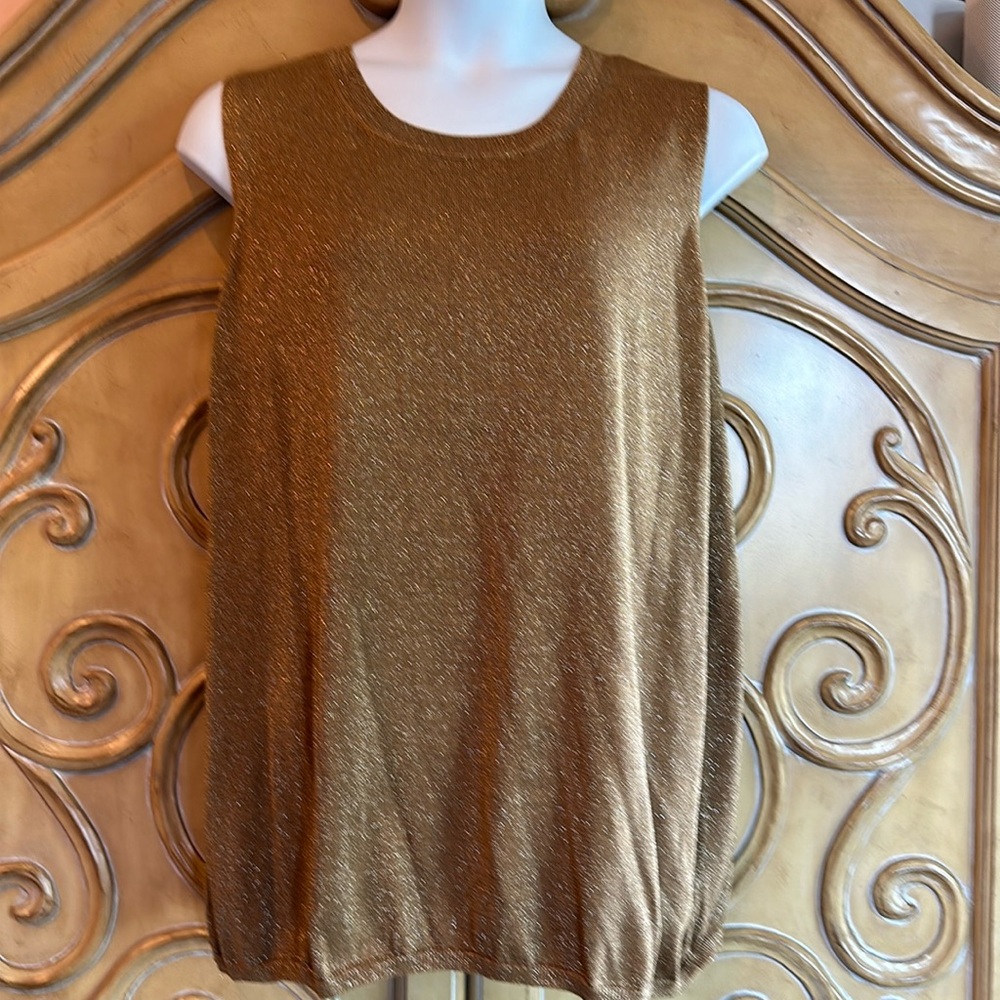 Jessica London Gold sparkly sweater